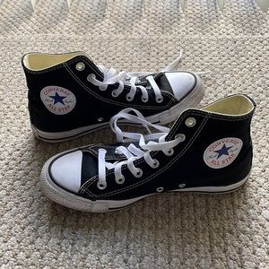 Black High Top Converse